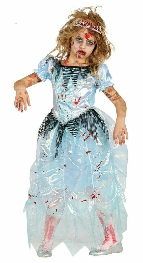Fiestas Guirca Zombie Princess Costume Child's 3 Fiestas Guirca Zombie Princess Costume Child's