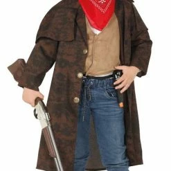 My Fancy Dress Western Costumes Cowboy Duster Coat Boys
