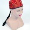Bristol Chinese Red Mandarin Hat