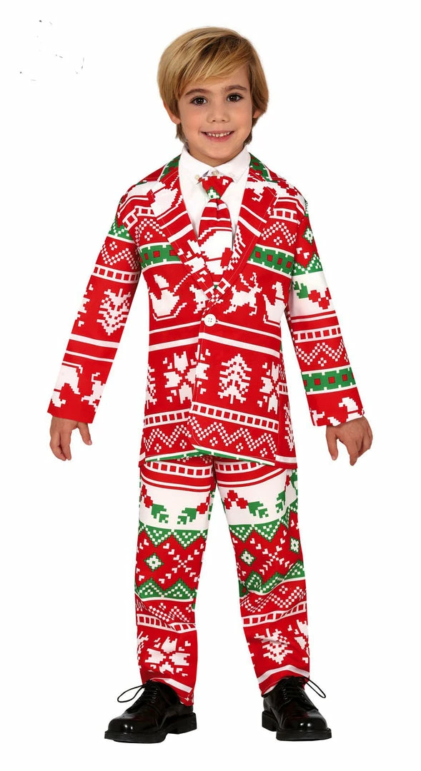 Fiestas Guirca Christmas Suit Costume Child's 3 Fiestas Guirca Christmas Suit Costume Child's