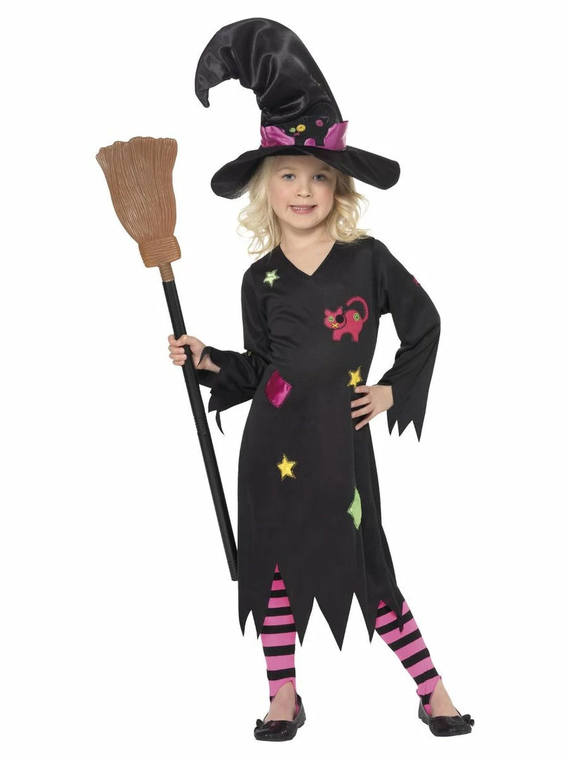 Smiffy's Cinder Witch Costume Girl Halloween 3 Smiffy's Cinder Witch Costume Girl Halloween