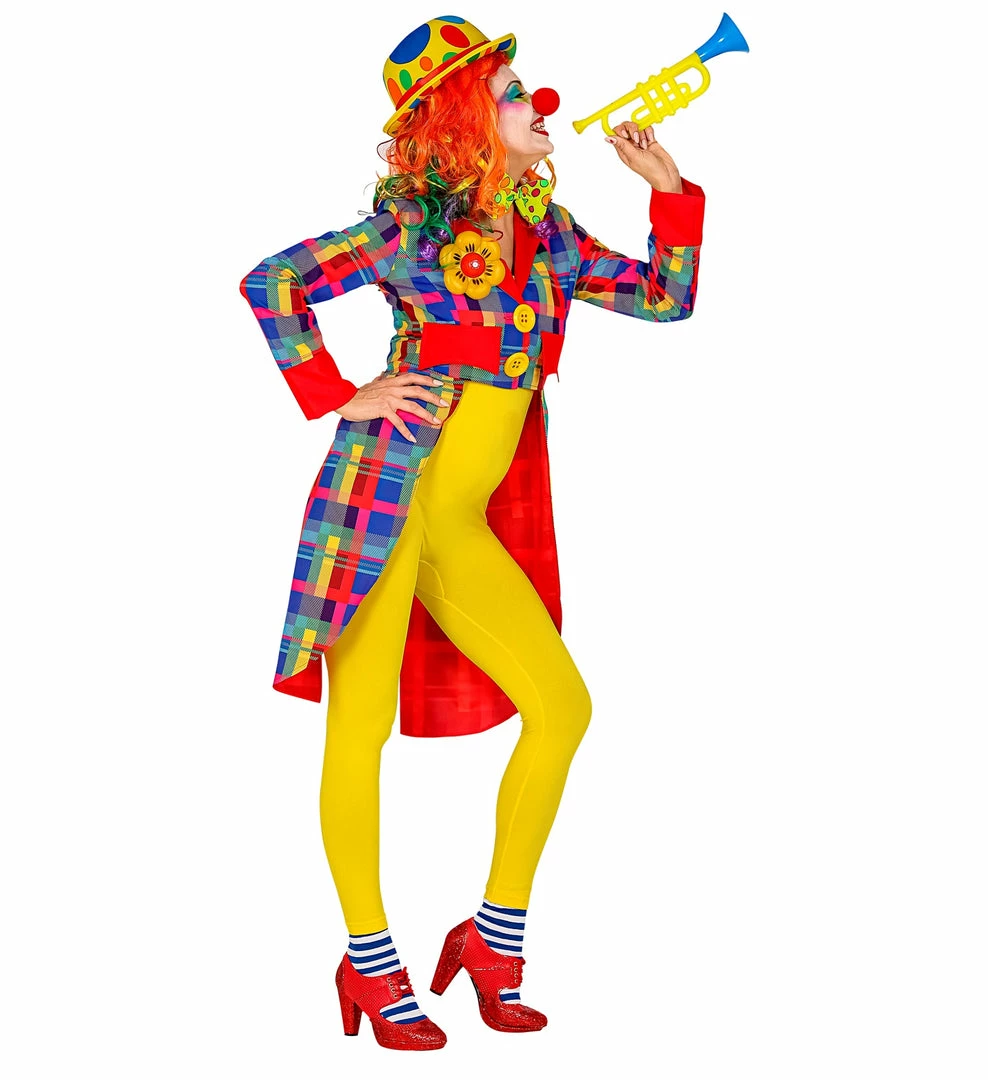 Widmann Clown Carnival Tailcoat Jacket Ladies Clown & Circus 4 Widmann Clown Carnival Tailcoat Jacket Ladies Clown & Circus