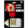 Fiestas Guirca Clown Facepaint Set And Nose 2 Fiestas Guirca Clown Facepaint Set And Nose