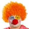 Fiestas Guirca Clown Orange Curly Wig 2 Fiestas Guirca Clown Orange Curly Wig