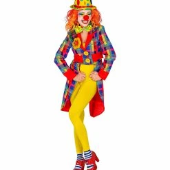 Widmann Clown Carnival Tailcoat Jacket Ladies Clown & Circus 9 Widmann Clown Carnival Tailcoat Jacket Ladies Clown & Circus
