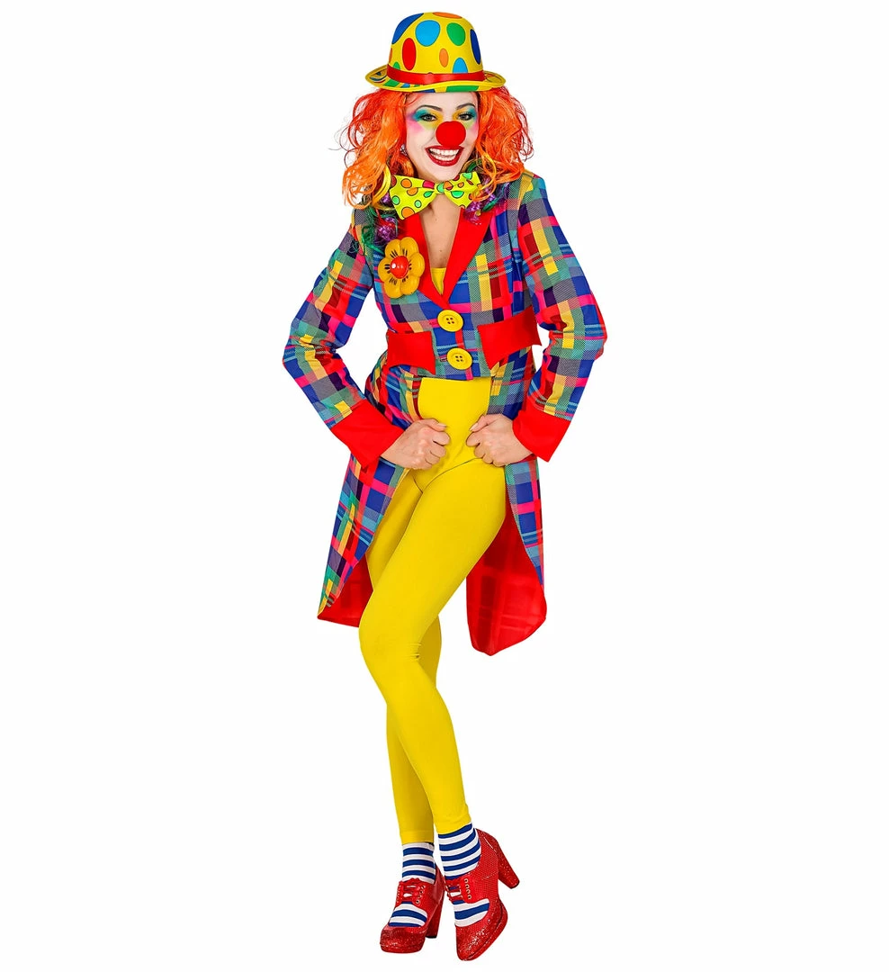 Widmann Clown Carnival Tailcoat Jacket Ladies Clown & Circus 6 Widmann Clown Carnival Tailcoat Jacket Ladies Clown & Circus