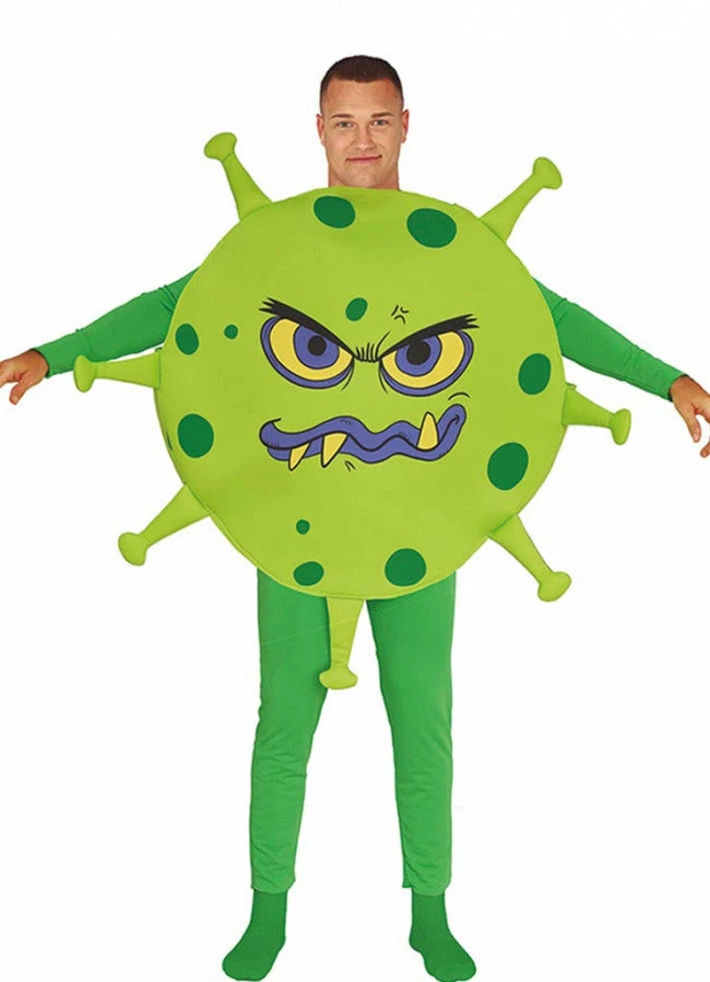 Fiestas Guirca Covid Costume Adult Halloween 3 Fiestas Guirca Covid Costume Adult Halloween