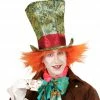Widmann Deluxe Crazy Mad Hatter Hat Fairytale Costumes