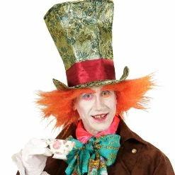 Widmann Deluxe Crazy Mad Hatter Hat Fairytale Costumes