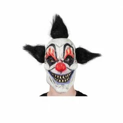 Wicked Crazy Clown Mask Clown & Circus