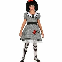 Widmann Creepy Doll Girl's Costume