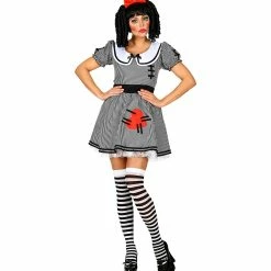 Widmann Creepy Doll Ladies Costume 6 Widmann Creepy Doll Ladies Costume