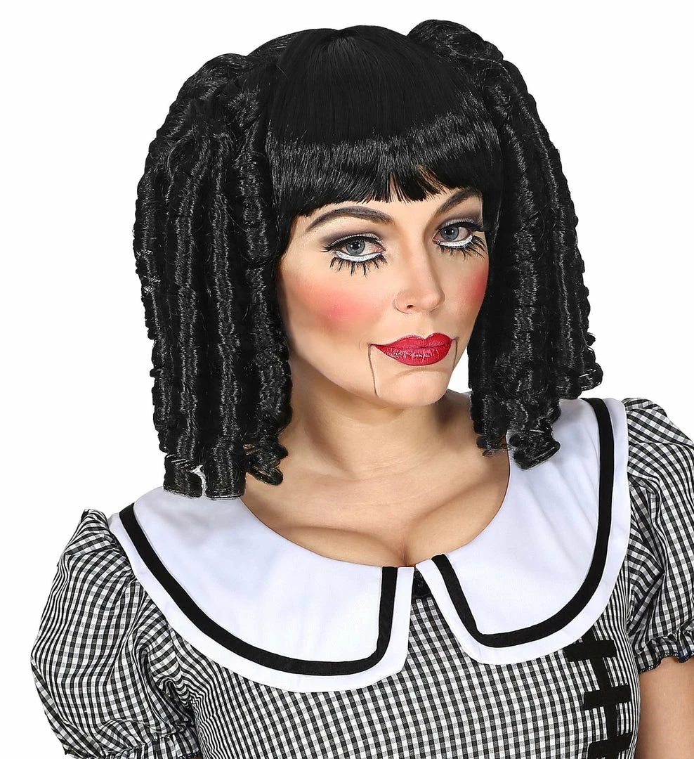 Widmann Doll Wig Halloween Accessories 3 Widmann Doll Wig Halloween Accessories