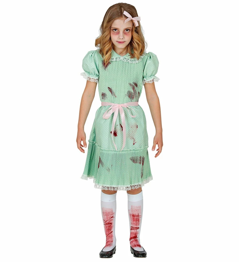 Widmann Creepy Twin Sisters Shining Costume Girl 3 Widmann Creepy Twin Sisters Shining Costume Girl