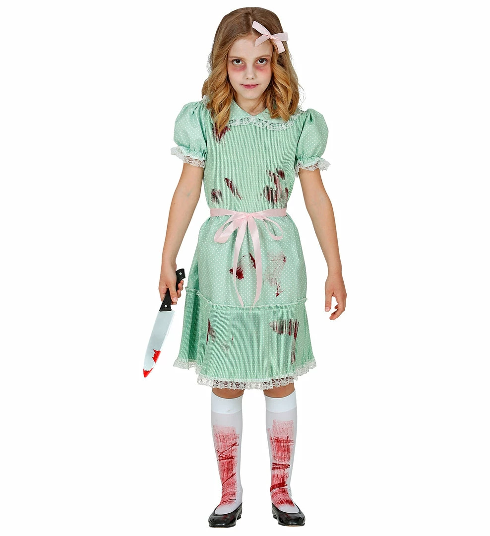 Widmann Creepy Twin Sisters Shining Costume Girl 4 Widmann Creepy Twin Sisters Shining Costume Girl