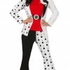 Fiestas Guirca Cruella Dalmatian Costume Adult