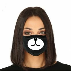 Fiestas Guirca Cute Bear Face Mask