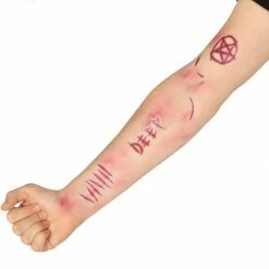 Fiestas Guirca Cuts Temporary Tattoo