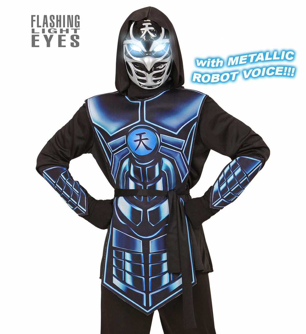 Widmann Cyber Ninja Costume 5 Widmann Cyber Ninja Costume