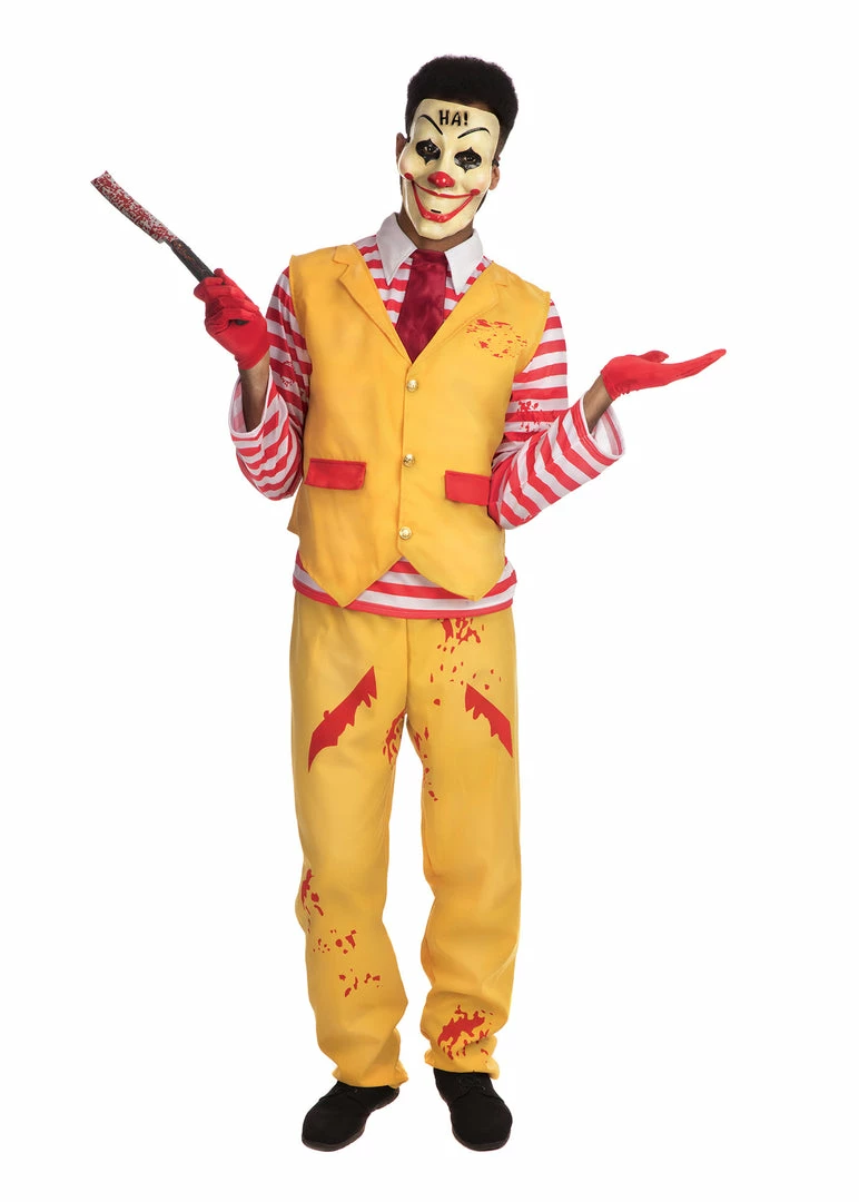 Bristol Halloween Dapper Clown Costume Adult 3 Bristol Halloween Dapper Clown Costume Adult