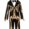 Wicked Halloween Dapper Skeleton Suit Boy's Costume