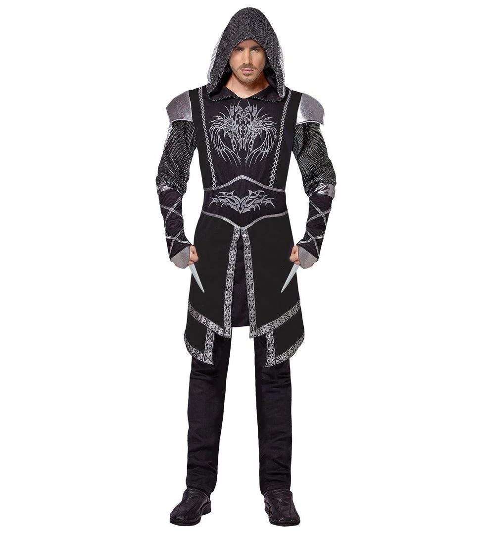 Widmann Dark Assassin Costume Adult Medieval, Renaissance & Tudor Costumes 3 Widmann Dark Assassin Costume Adult Medieval, Renaissance & Tudor Costumes