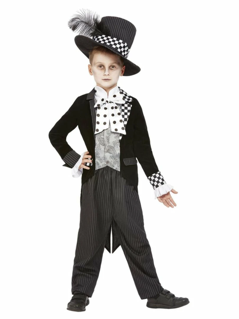 Smiffy's Dark Mad Hatter Costume Boy Halloween 3 Smiffy's Dark Mad Hatter Costume Boy Halloween