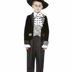 Smiffy's Dark Mad Hatter Costume Boy Halloween