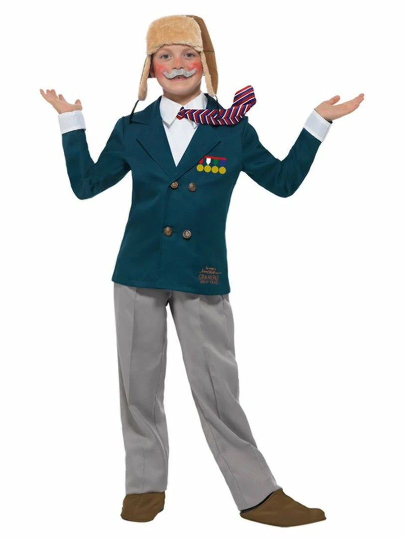 Smiffy's David Walliams Grandpa's Great Escape Costume Childs 3 Smiffy's David Walliams Grandpa's Great Escape Costume Childs
