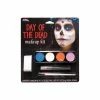 Wicked Halloween Accessories Day Of The Dead Ghost Girl Facepaint Kit
