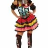 Rubies Halloween Day Of The Dead Senorita Costume Women's