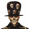Fiestas Guirca Halloween Accessories Day Of The Dead Skull Top Hat 1 Fiestas Guirca Halloween Accessories Day Of The Dead Skull Top Hat