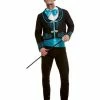 Smiffy's Halloween Day Of The Dead Blue Costume Men's 1 Smiffy's Halloween Day Of The Dead Blue Costume Men's