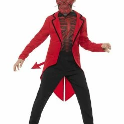 Smiffy's Halloween Day Of The Dead Devil Costume Boys