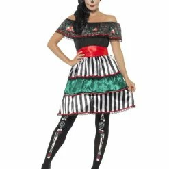 Smiffy's Day Of The Dead Senorita Doll Costume