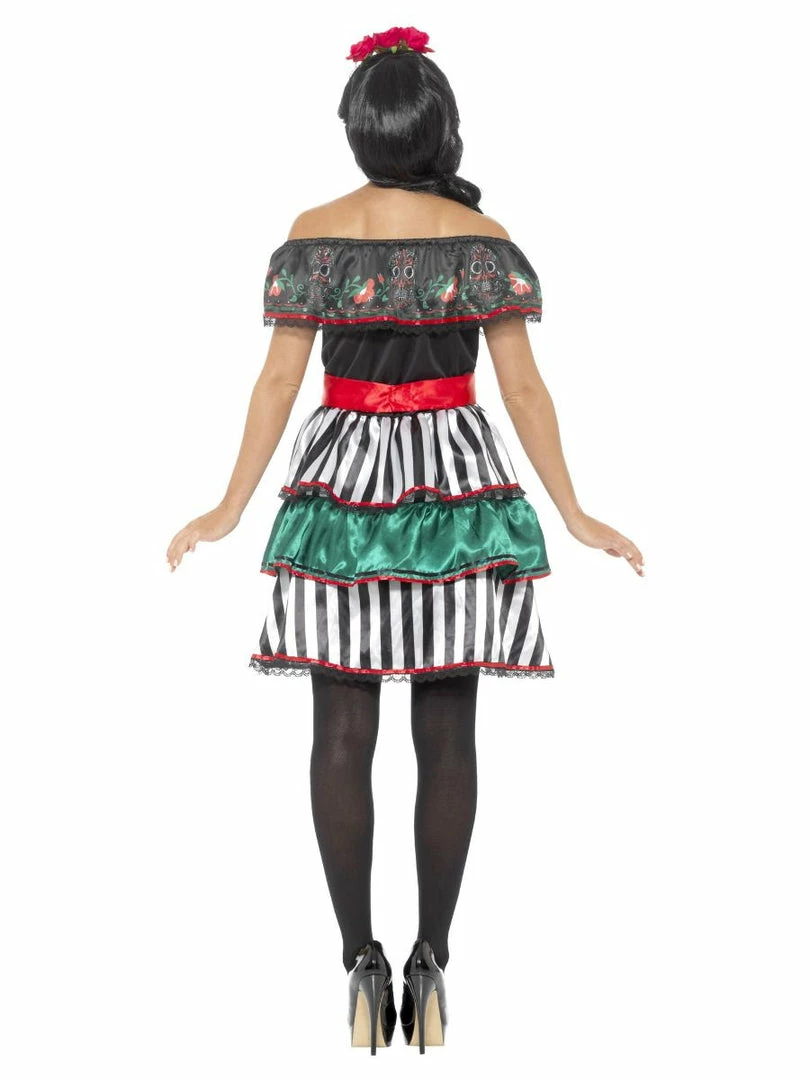 Smiffy's Day Of The Dead Senorita Doll Costume 4 Smiffy's Day Of The Dead Senorita Doll Costume