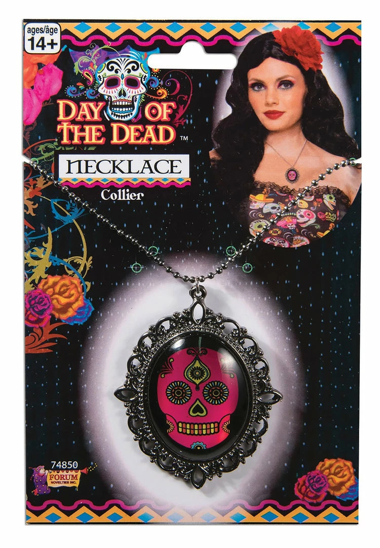 Bristol Day Of The Dead Sugar Skull Necklace Day Of The Dead Costumes 3 Bristol Day Of The Dead Sugar Skull Necklace Day Of The Dead Costumes