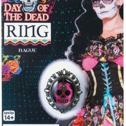 Bristol Day Of The Dead Costumes Day Of The Dead Sugar Skull Ring