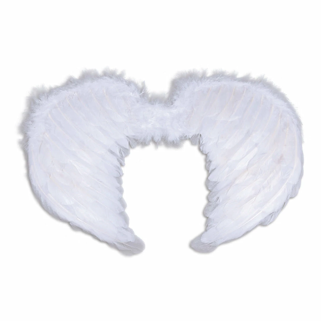 Bristol Deluxe Angel Wings White Feathers Small Christmas Costumes 3 Bristol Deluxe Angel Wings White Feathers Small Christmas Costumes