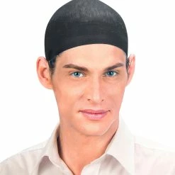 Widmann Deluxe Black Wig Cap Wigs 5 Widmann Deluxe Black Wig Cap Wigs