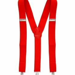 Bristol Deluxe Braces Red 1920's
