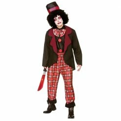 My Fancy Dress Deluxe Freaky Clown Mens Costume Halloween