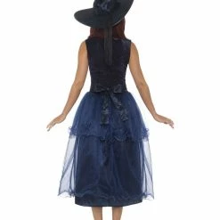 Smiffy's Halloween Deluxe Midnight Witch Costume Adult