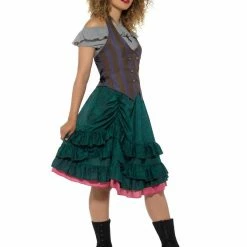 Smiffy's Deluxe Pirate Wench Costume Adult Medieval, Renaissance & Tudor Costumes