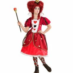 Widmann Fairytale Costumes Deluxe Queen Of Hearts Costume Girl's