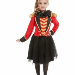 Smiffy's Deluxe Ringmaster Costume Girl Clown & Circus