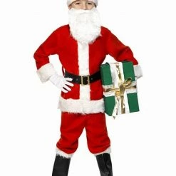 Smiffy's Christmas Costumes Deluxe Santa Child's Costume
