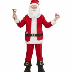 Widmann Deluxe Santa Kid's Costume Christmas Costumes