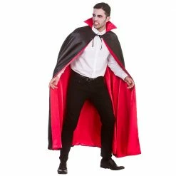 Wicked Deluxe Satin Vampire Cape 140cm