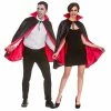Wicked Deluxe Satin Vampire Cape 80cm